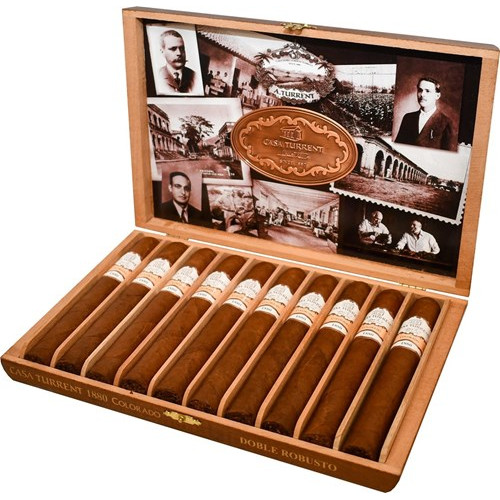 Сигары Casa Turrent 1880 Double Robusto Colorado/10 (шт.)